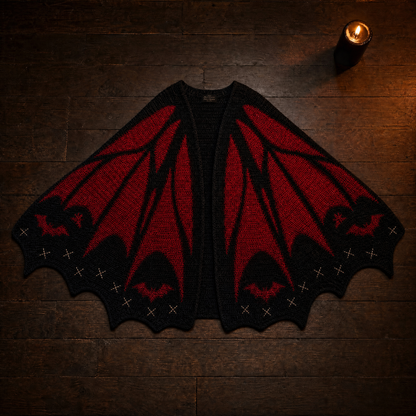 The Bat Wing Cardigan